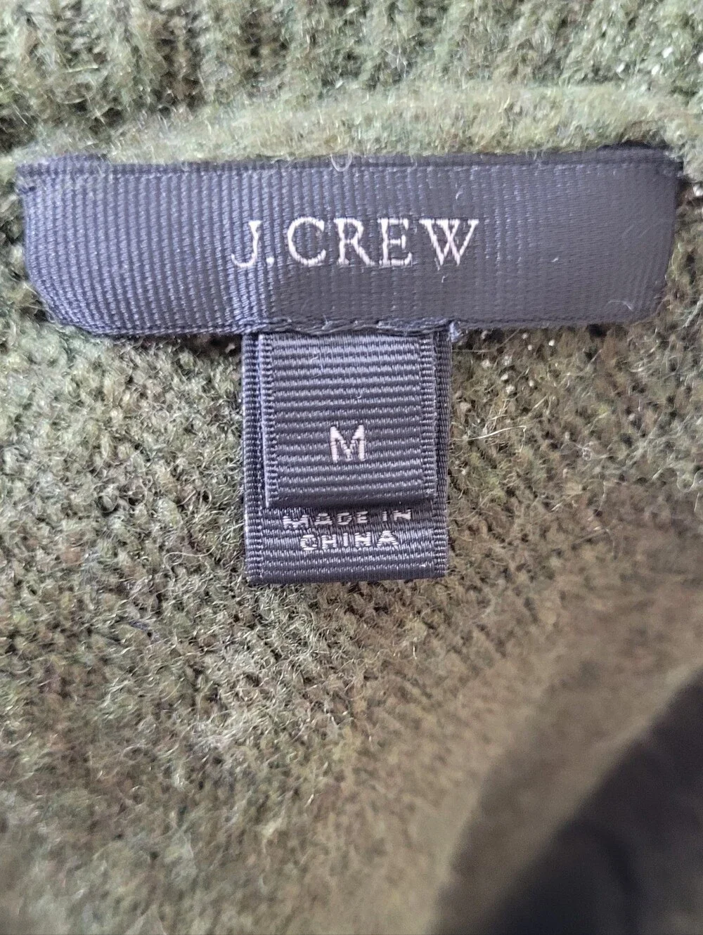 J. Crew Velvet Bow Back Sweater Medium